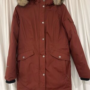 Eddie Bauer Women's Rust Parka Coat